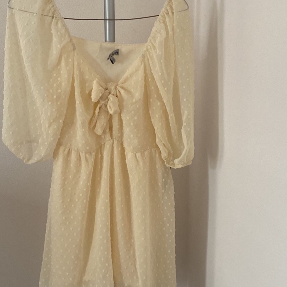 Cream Dress Small
